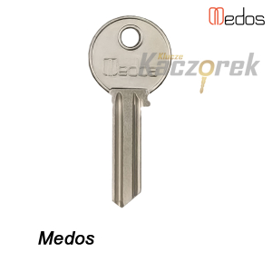 Mieszkaniowy 007 - klucz surowy mosiężny - Medos